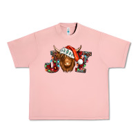 Salmon joy christmas shaggy cow Urban Heavy Tee - Jasminsmagicworld