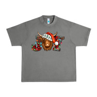 Tornado joy christmas shaggy cow Urban Heavy Tee - Jasminsmagicworld