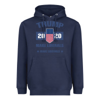 Navy Trump Quotes Heavyweight Hoodie - Bettercallsaul