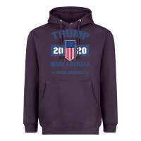 Plum Trump Quotes Heavyweight Hoodie - Bettercallsaul