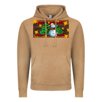 Vintage Camel christmas tree with snowman Vintage Hoodie - AdoDesignShop