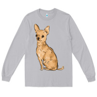 Moon Dust chihuahua Long Sleeve Tee - MaliasSmallBusiness