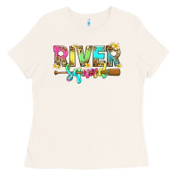 Bone river squad with leopard Ladies Tee - texasbilliewilder