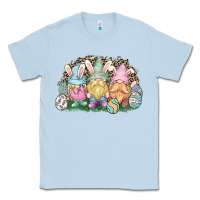 Dusty Blue Easter Day gnomes Classic Tee - NancyCooperArtShop