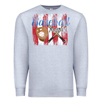 Heather Grey Baseball mom Premium Sweatshirt - Bettercallsaul