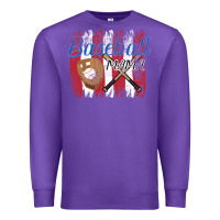 Purple Baseball mom Premium Sweatshirt - Bettercallsaul