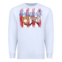 White Baseball mom Premium Sweatshirt - Bettercallsaul
