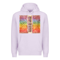 Lilac Love is love Pride LGBTQ+ Premium Hoodie - NancyCooperArtShop