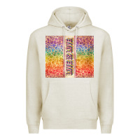 Oatmeal Heather Love is love Pride LGBTQ+ Premium Hoodie - NancyCooperArtShop