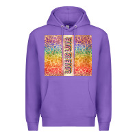 Purple Love is love Pride LGBTQ+ Premium Hoodie - NancyCooperArtShop