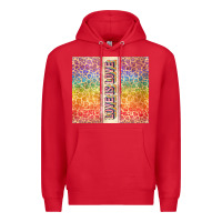Red Love is love Pride LGBTQ+ Premium Hoodie - NancyCooperArtShop