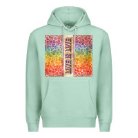 Seafoam Love is love Pride LGBTQ+ Premium Hoodie - NancyCooperArtShop