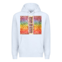 White Love is love Pride LGBTQ+ Premium Hoodie - NancyCooperArtShop