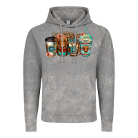 Cloud Rock serape floral longhaired cow coffee cups Vintage Hoodie - Jasminsmagicworld