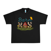 Black barn mom sunflower Urban Heavy Tee - NancyCooperArtShop