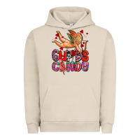 Pigment French Oak cupids candy olivia Urban Hoodie - OliviaCreatesArt
