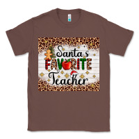 Chestnut santa's favorite teacher Classic Tee - AdoDesignShop