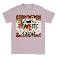Lilac santa's favorite teacher Classic Tee - AdoDesignShop