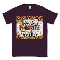 Plum santa's favorite teacher Classic Tee - AdoDesignShop