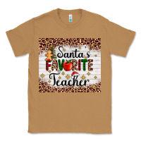 Toasted Coconut santa's favorite teacher Classic Tee - AdoDesignShop