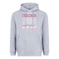 Heather Grey We Are More Than Just Teacher Friends We Are Like A Really Small Gang Heavyweight Hoodie - Bettercallsaul