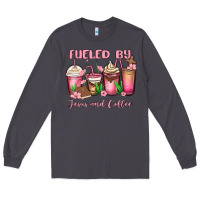 Smoke fueled by jesus and coffee Long Sleeve Tee - MaliasSmallBusiness