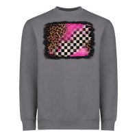 Storm racing leopard background Heavyweight Sweatshirt - Jasminsmagicworld
