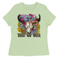 Matcha do not harm take no bull cow skull Ladies Tee - Zillion Design Studio