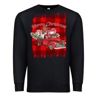 Black Merry Christmas Y'all Truck Premium Sweatshirt - Bettercallsaul