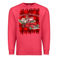 Cardinal Merry Christmas Y'all Truck Premium Sweatshirt - Bettercallsaul