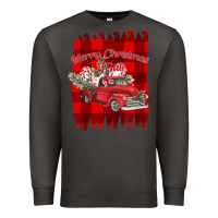 Smoke Merry Christmas Y'all Truck Premium Sweatshirt - Bettercallsaul