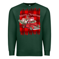 Sports Green Merry Christmas Y'all Truck Premium Sweatshirt - Bettercallsaul