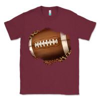 Leopard American Football Patch Classic Tee | Teevron
