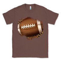 Chestnut leopard american football patch Classic Tee - Jasminsmagicworld