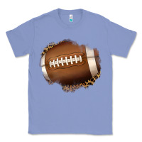 Colony Blue leopard american football patch Classic Tee - Jasminsmagicworld
