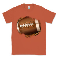 Copper leopard american football patch Classic Tee - Jasminsmagicworld