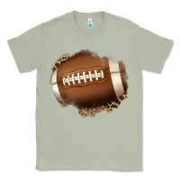 Matcha leopard american football patch Classic Tee - Jasminsmagicworld