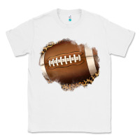 White leopard american football patch Classic Tee - Jasminsmagicworld