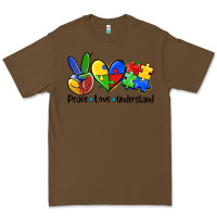 Cacao peace love  cure Premium Tee - AdoDesignShop