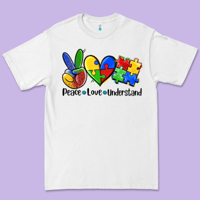 Peace Love  Cure Premium Tee Designed By Adodesignshop