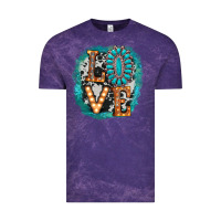 Cloud Purple love western Vintage Tee - AdoDesignShop
