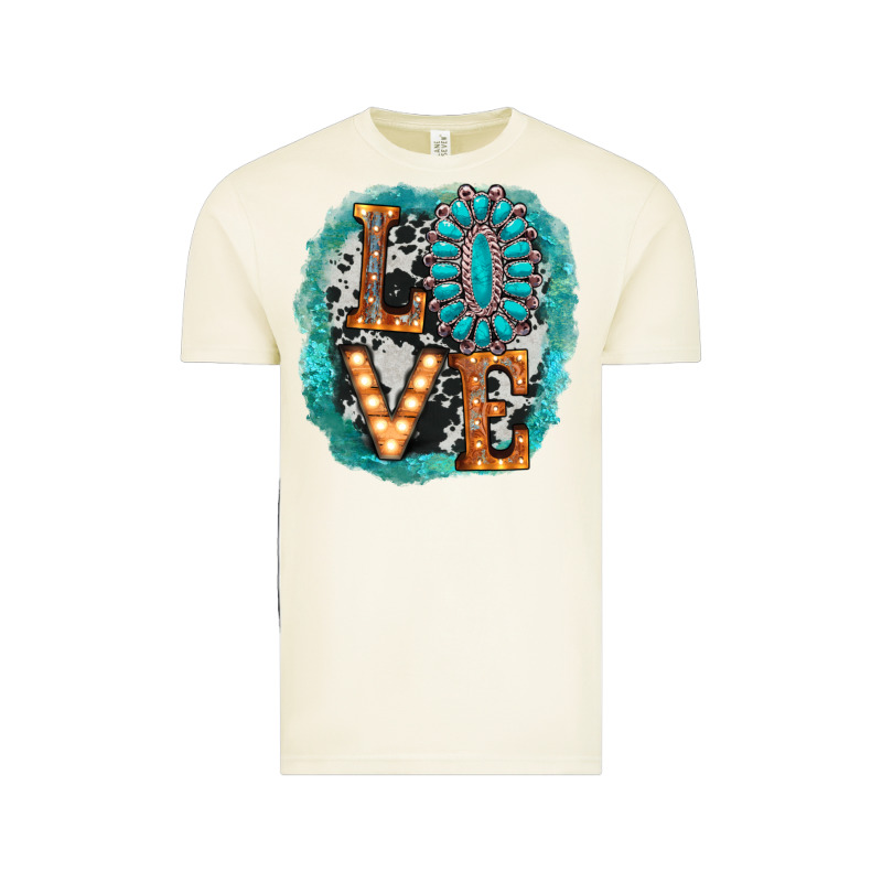Love Western Vintage Tee by AdoDesignShop | Teevron