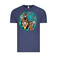 Vintage Denim love western Vintage Tee - AdoDesignShop