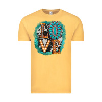 Vintage Mustard love western Vintage Tee - AdoDesignShop