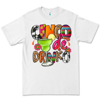 White cinco de drinko Premium Tee - CTS Tumbler Store