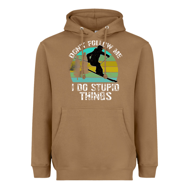 Don T Follow Me I Do Stupid Things Heavyweight Hoodie by Bettercallsaul | Teevron