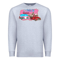 Heather Grey Queen Junker Premium Sweatshirt - Bettercallsaul