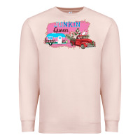 Pale Pink Queen Junker Premium Sweatshirt - Bettercallsaul