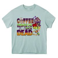 Arona coffee brings me back dead Heavy Core Tee - BarkalooDesign