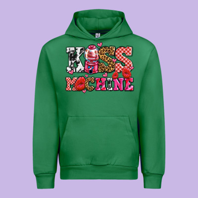 Kiss Machine With Lips Olivia Urban Hoodie Designed By Oliviacreatesart